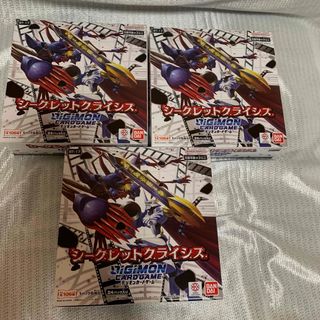 デジモンカードゲーム(デジモンカードゲーム)の新品未開封　デジモンカードゲーム BT-17 シークレットクライシス 3BOX(Box/デッキ/パック)