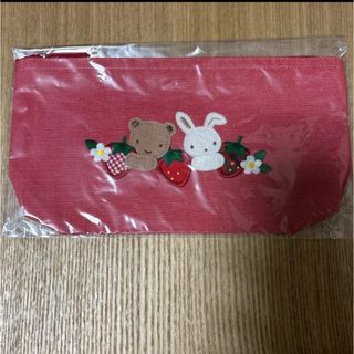 familiar - ファミリアペンケースペンポーチいちごくまうさぎ familiar - ファミリアペンケースペンポーチいちごくまうさぎ