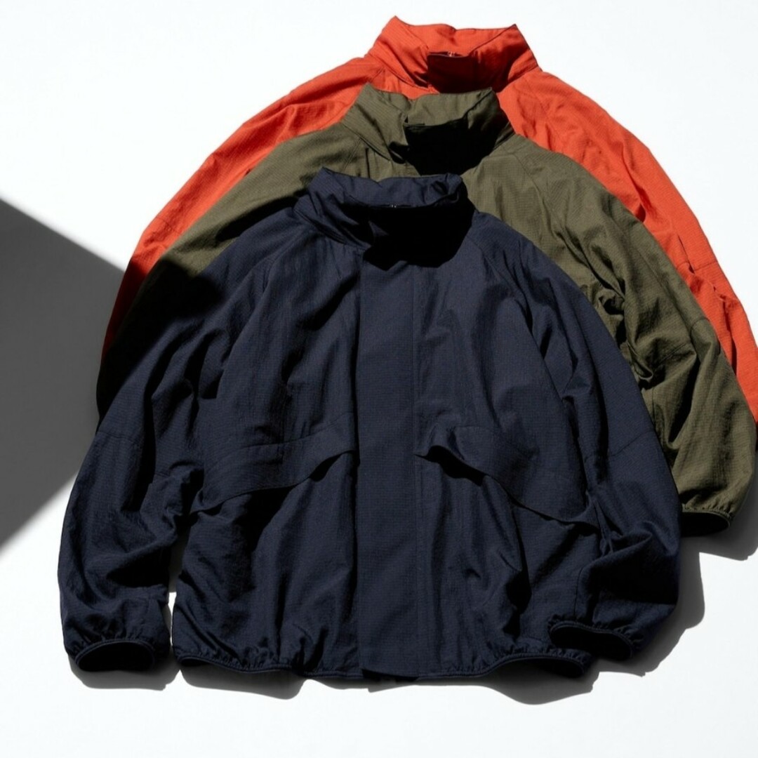 UNIQLO - ライトウェイトスタンドブルゾン(69 NAVY)ユニクロC UNIQLO - ライトウェイトスタンドブルゾン(69 NAVY)ユニクロC