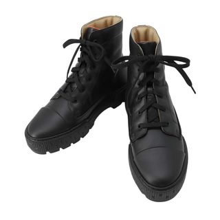 HERMES - エルメス HERMES エルメス サイドジップ レースアップ HERMES - エルメス HERMES エルメス サイドジップ レースアップ
