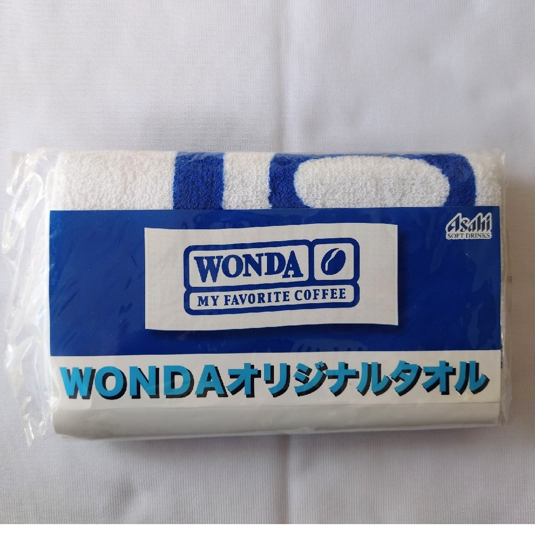 アサヒ(アサヒ)のWANDA ワンダ オリジナルタオル アサヒ インテリア/住まい/日用品の日用品/生活雑貨/旅行(タオル/バス用品)の商品写真