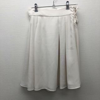 【WILLSELECTION】ウィルセレクション　白系　M　フレアスカート　無地　シンプル　ボトムス(その他)