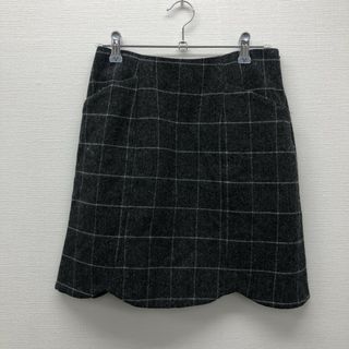 【Swingle】スウィングル　グレー系　XS　スカート　チェック　カジュアル　ボトムス(その他)