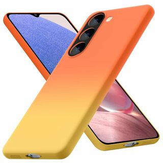 【在庫セール】Galaxy S23 ケース 薄型 PCマット質感 耐衝撃 グラデ