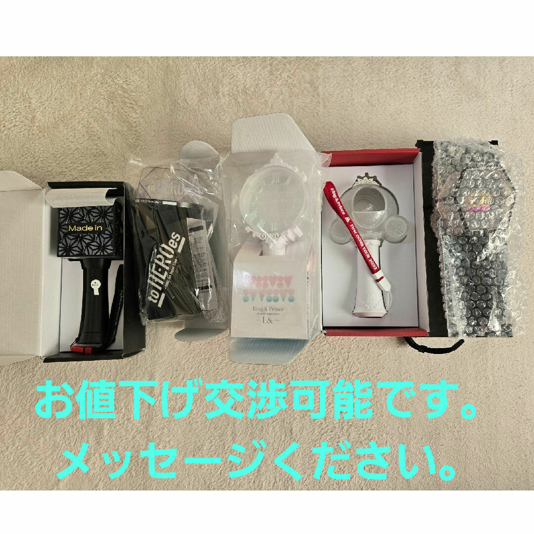 King & Prince(キングアンドプリンス)のキンプリ&tobe1st super Liveのペンライト チケットの音楽(男性アイドル)の商品写真