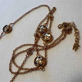 Folli Follie - フォリフォリ K10 PG ハートモチーフ CZダイヤ Folli Follie - フォリフォリ K10 PG ハートモチーフ CZダイヤ