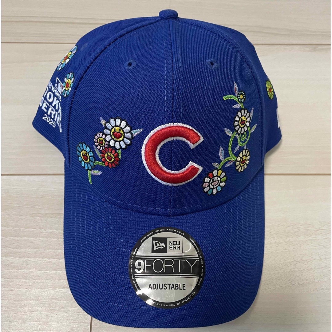 NEW ERA - 村上隆 MLBコラボ ニューエラ カブス キャップ 東京 NEW ERA - 村上隆 MLBコラボ ニューエラ カブス キャップ 東京