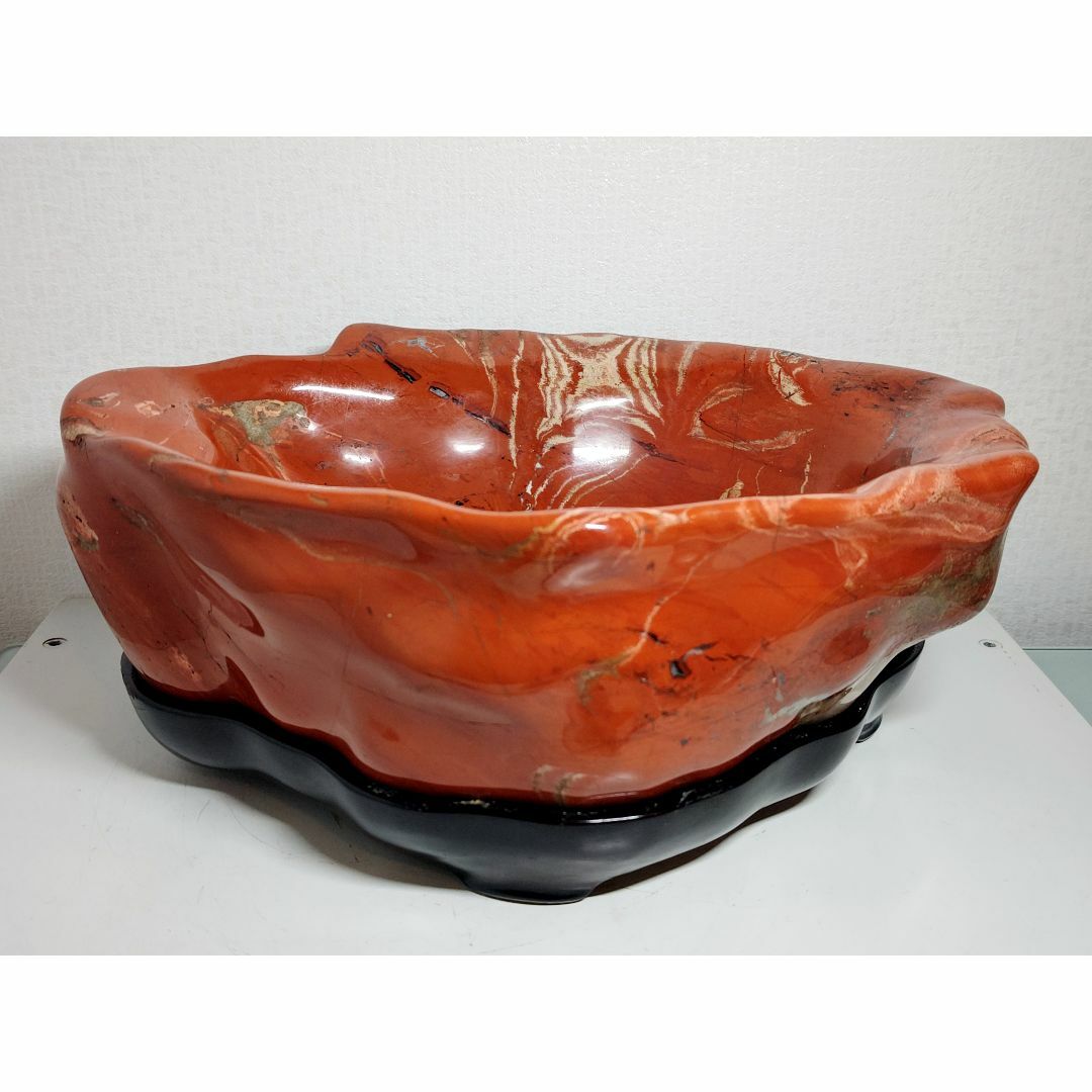 赤玉石 17.6kg ジャスパー 碧玉 赤石 鑑賞石 原石 自然石 誕生石 水石
