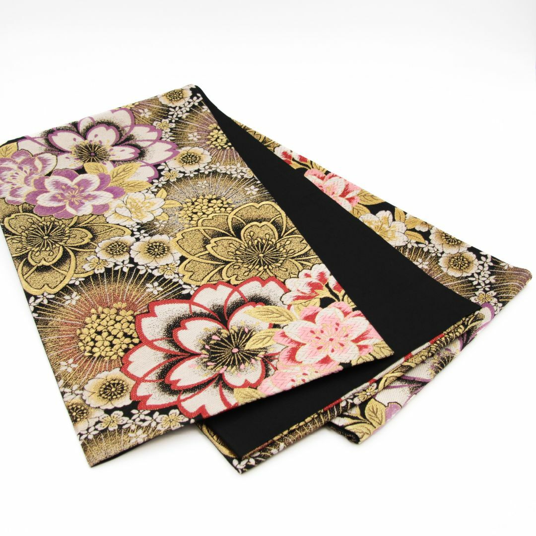 振袖フルセット 振袖セット 振袖 M～Lサイズ 赤×桜 美品 成人式 着物 晴れ着 6点セット FN-557 レディースの水着/浴衣(振袖)の商品写真