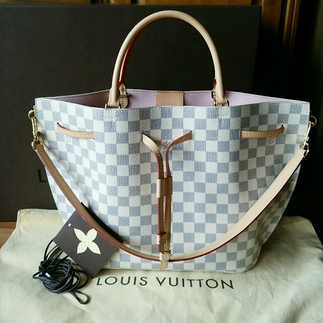 LOUIS VUITTON - ルイヴィトン 正規品 アズールダミエ ジロラッタ 超美