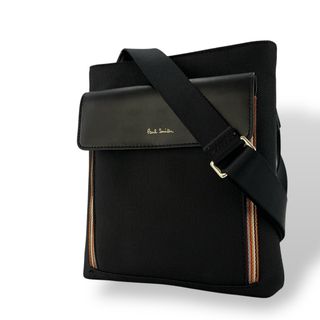 Paul Smith - ポールスミス レザーブライトストライプトリム Paul Smith - ポールスミス レザーブライトストライプトリム