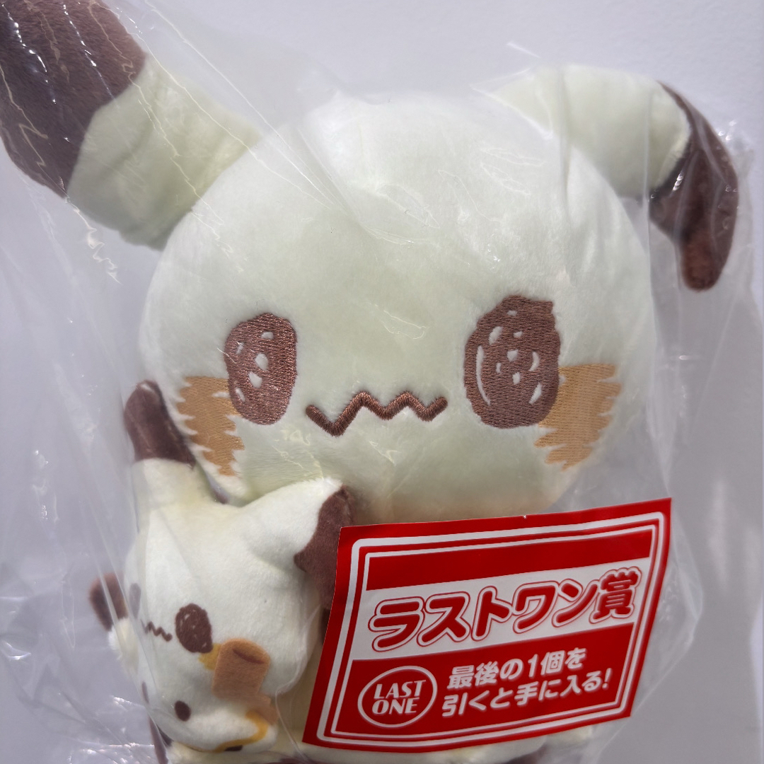 ポケモン(ポケモン)のポケピース 一番くじ ラストワン賞 ミミッキュぬいぐるみ エンタメ/ホビーのおもちゃ/ぬいぐるみ(ぬいぐるみ)の商品写真
