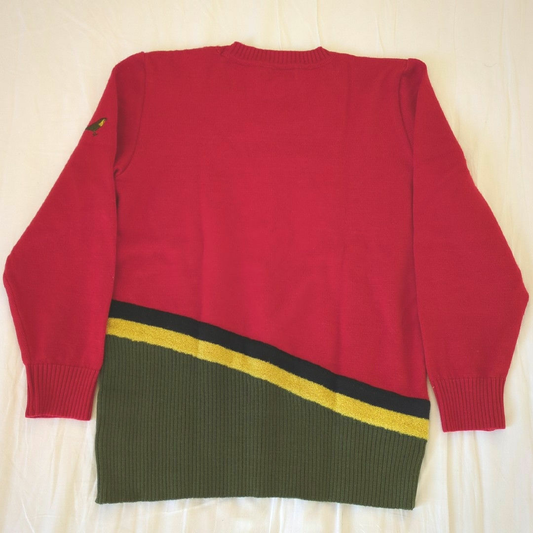 Roberta di Camerino(ロベルタディカメリーノ)の【美品】Roberta di Camerino ヴィンテージ 小鳥 刺繍 レディースのトップス(ニット/セーター)の商品写真