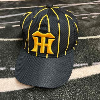 阪神タイガース　カラーキャップ　黒黄色　フリーサイズ　58㎝