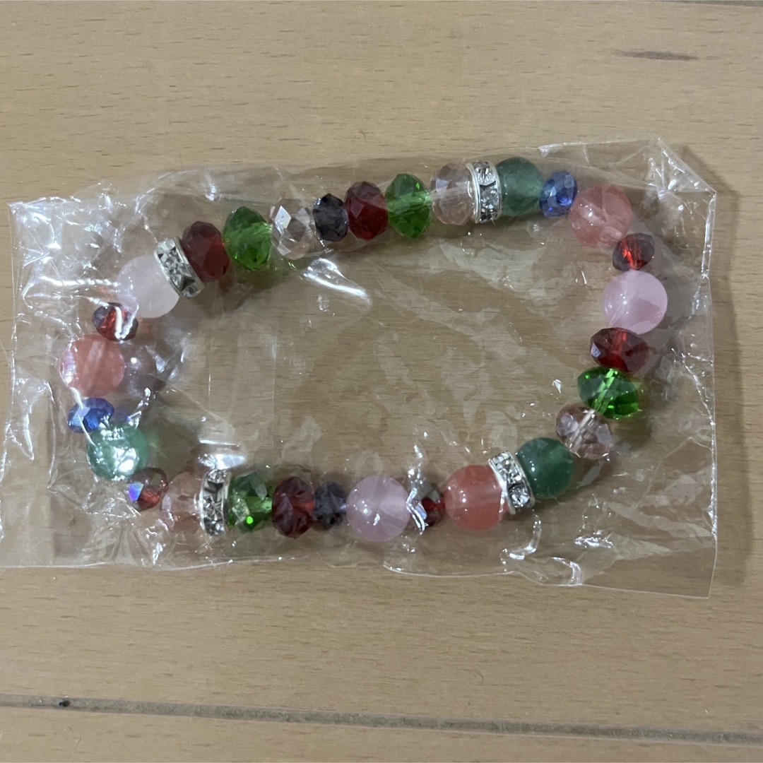キラキラブレスレット 新品未使用 レディースのアクセサリー(ブレスレット/バングル)の商品写真