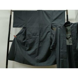 平和屋着物■男性　本場大島紬　アンサンブル　100亀甲　正絹　逸品　CAAO5636yc