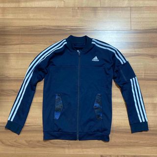 アディダス(adidas)のadidas アディダス　ジャージ　上　紺　160(ジャケット/上着)