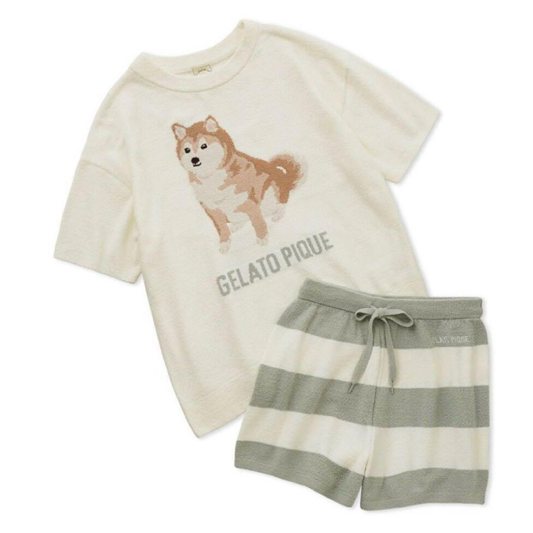 gelato pique - gelatopiqué 限定アイテム✳︎柴犬ルームウェア gelato pique - gelatopiqué 限定アイテム✳︎柴犬ルームウェア