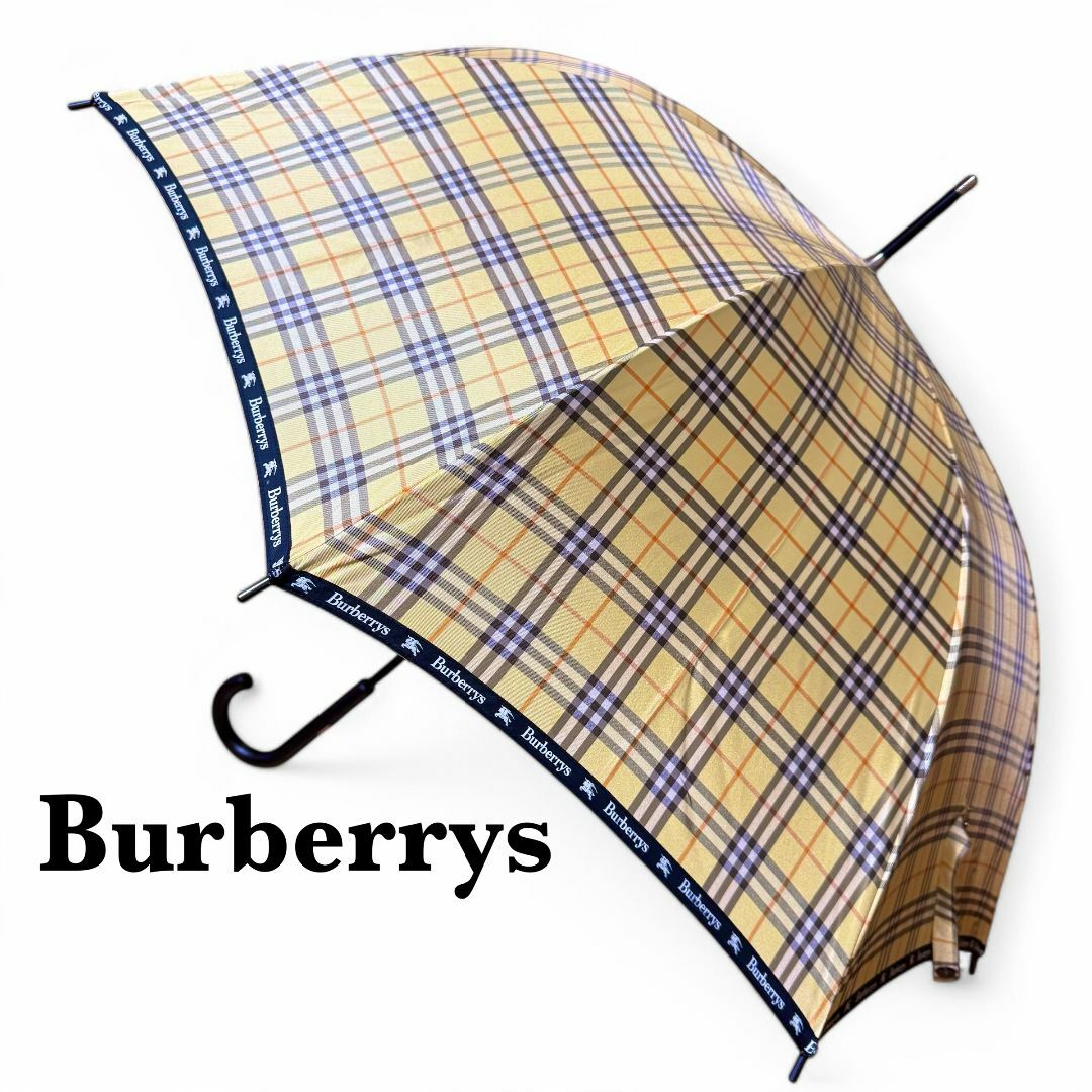 BURBERRY - 【まり】Burberrys バーバリーズ 傘 ノバチェック ホースロゴ