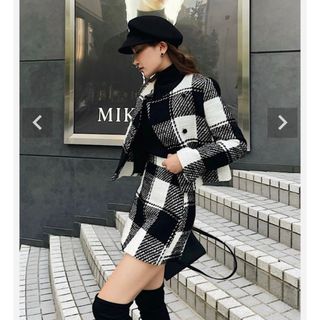 eimy istoire - sheller シェリエ フリンジツイードドレスの通販 eimy istoire - sheller シェリエ フリンジツイードドレスの通販