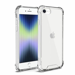 【特価商品】iPhone SE 第3/2世代 兼用 ケース クリア 2022新型(その他)
