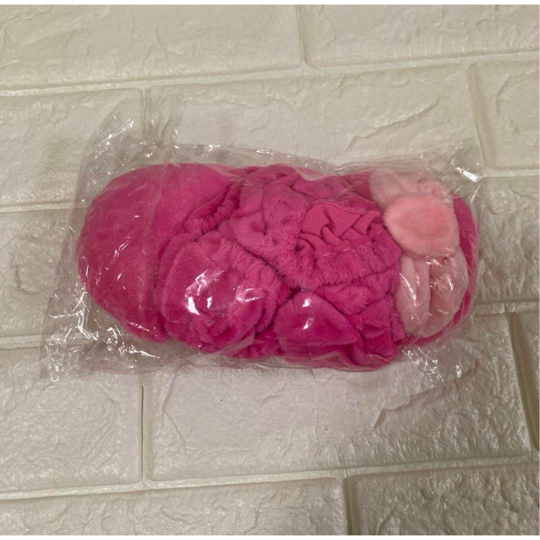 ディスプレイダストカバー　モニターカバー  クマ　ピンク　ハンドメイド　ダスター ハンドメイドのインテリア/家具(インテリア雑貨)の商品写真