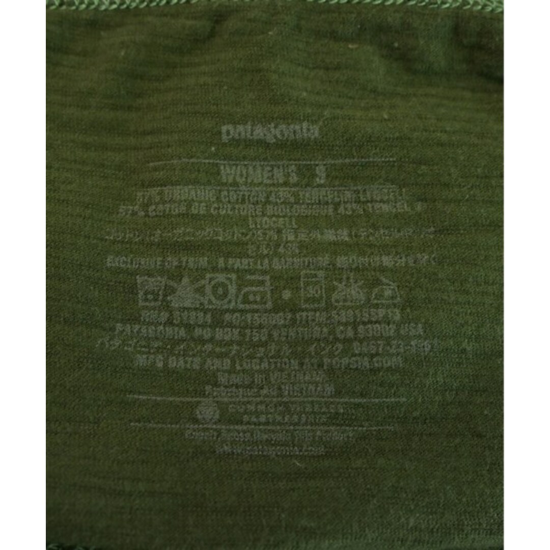 patagonia(パタゴニア)のpatagonia パタゴニア ワンピース S 緑 【古着】【中古】 レディースのワンピース(ひざ丈ワンピース)の商品写真