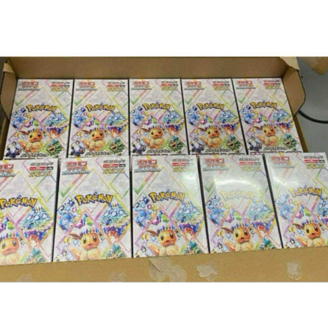 ポケモンカードゲーム テラスタルフェス 10BOX 新品未開封 シュリンク付き エンタメ/ホビーのトレーディングカード(Box/デッキ/パック)の商品写真
