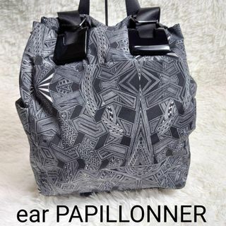 ear PAPILLONNER(リュック/バックパック ・ ブラック/黒色系 ear PAPILLONNER(リュック/バックパック ・ ブラック/黒色系