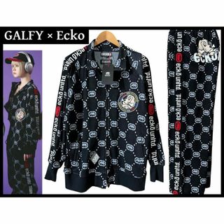 GALFY - 90年代 GALFY ナイロンジャケット刺繍 ジップアップの GALFY - 90年代 GALFY ナイロンジャケット刺繍 ジップアップの
