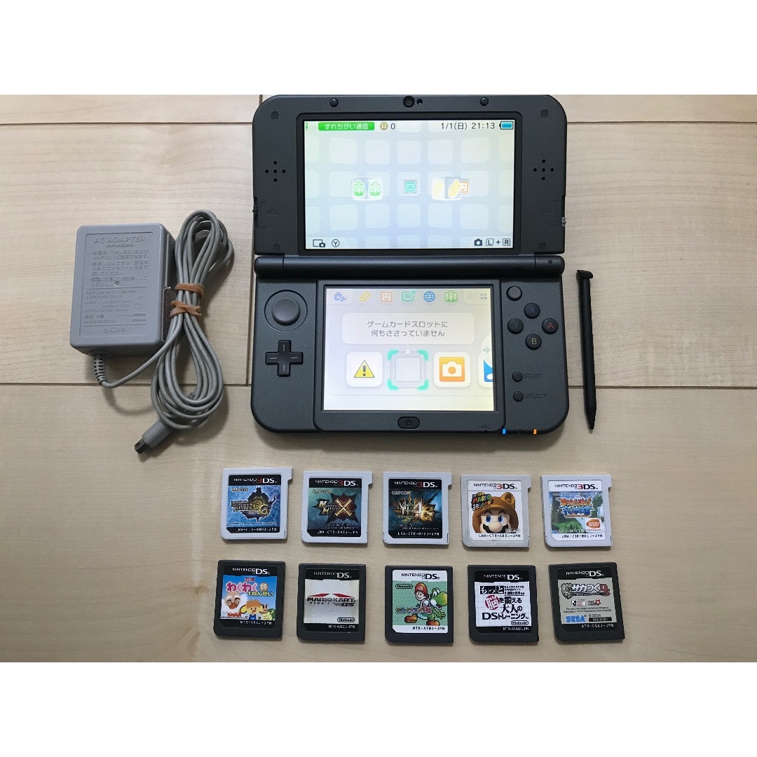 ニンテンドー3DSLL本体 ソフト セット ニンテンドーnew 3ds 本体 ホワイト Nintendo