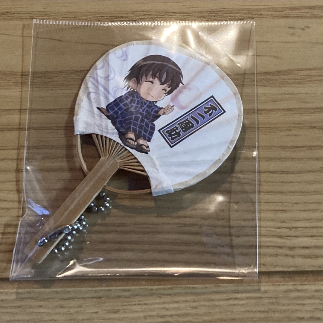 テニスの王子様 テニプリ 不二周助 うちわ キーホルダー エンタメ/ホビーのおもちゃ/ぬいぐるみ(キャラクターグッズ)の商品写真