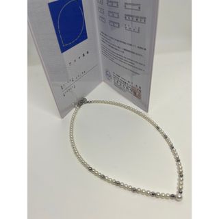 鑑別書付き　あこやベビーパールネックレス(ネックレス)