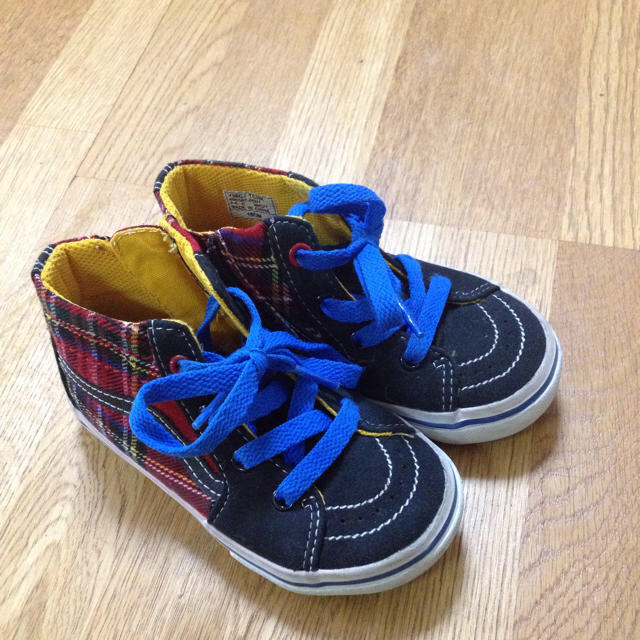 VANS(ヴァンズ)の16cm♡バンズハイカットスニーカー♡ キッズ/ベビー/マタニティのキッズ靴/シューズ(15cm~)(その他)の商品写真