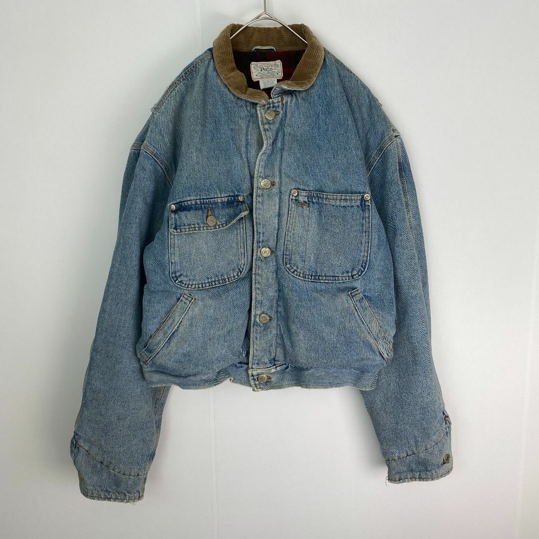 POLO RALPH LAUREN - ポロラルフローレン　デニムジャケット　USA製 ヴィンテージ 2ndライク