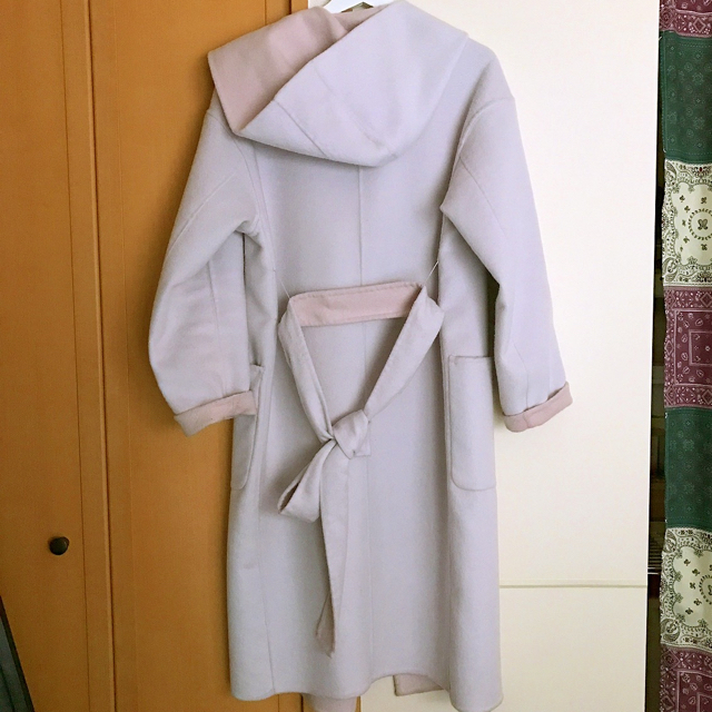 MERCURYDUO(マーキュリーデュオ)のMERCURYDUO❤︎人気❤︎配色ガウンコート レディースのジャケット/アウター(ガウンコート)の商品写真