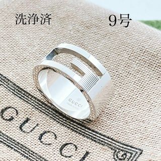 GUCCI - 極美品*グッチ GUCCI 925 リング 指輪 シルバー GUCCI - 極美品*グッチ GUCCI 925 リング 指輪 シルバー