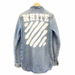 Off-White - GW限定価格 off-white スプレー デニムジャケット Off-White - GW限定価格 off-white スプレー デニムジャケット