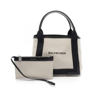 バレンシアガ(BALENCIAGA)のBALENCIAGA バレンシアガ トートバッグ NAVY CABAS S ネイビーカバ(トートバッグ)