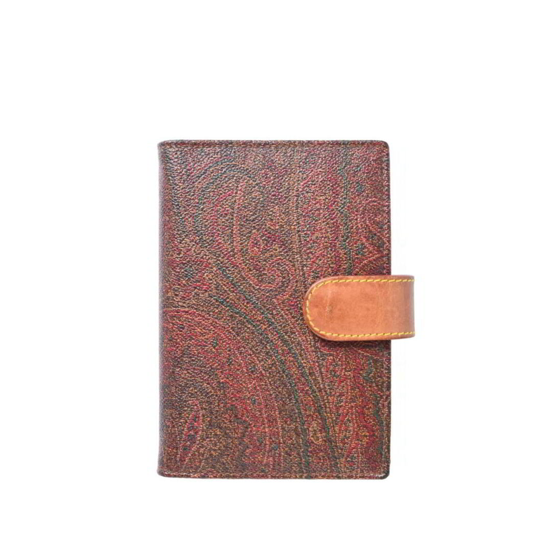 ETRO - ETRO PVC レザー ペイズリー 手帳ケース