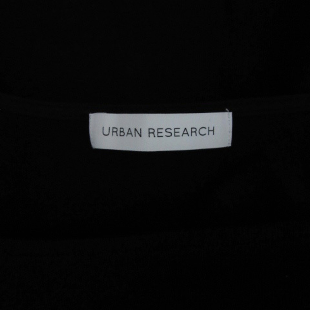 URBAN RESEARCH(アーバンリサーチ)のアーバンリサーチ カットソー Tシャツ 五分袖 スクエアネック F 黒 レディースのトップス(その他)の商品写真