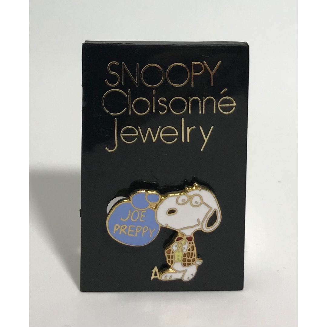 SNOOPY - スヌーピー ブローチ AVIVA 未使用品 SNOOPY JOE PREPPY