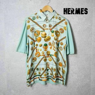 HERMES - HERMES エルメス ブラウス サイズ38 プルオーバー H
