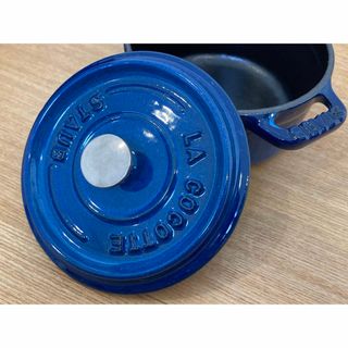 STAUB - Staub ストウブ 10 ココット Blue ブルー 青 cocotte STAUB - Staub ストウブ 10 ココット Blue ブルー 青 cocotte