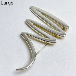 Tiffany & Co. - 1588 ティファニー スクリブル ラージ ブローチ Tiffany & Co. - 1588 ティファニー スクリブル ラージ ブローチ