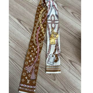 LOUIS VUITTON - ☆美品☆LOUIS VUITTON バンドー 花柄 シルク LOUIS VUITTON - ☆美品☆LOUIS VUITTON バンドー 花柄 シルク