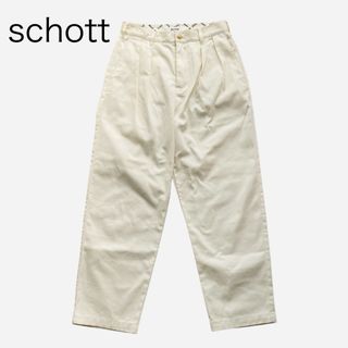 schott - schott デニムジーンズ ワイドパンツ チノパン schott - schott デニムジーンズ ワイドパンツ チノパン