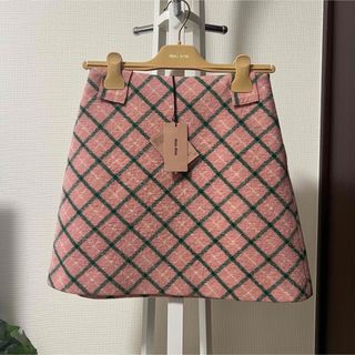 MIU MIU - miu miu ミュウミュウ ギャザー スカート size38 MIU MIU - miu miu ミュウミュウ ギャザー スカート size38
