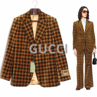 GUCCI - GUCCI グッチ ジャケット サイズ:44R ナローラペル GUCCI - GUCCI グッチ ジャケット サイズ:44R ナローラペル