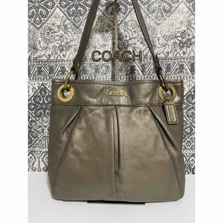 コーチ(COACH)の【良品】COACH コーチ F17605 2WAY ショルダー トートバッグ(ショルダーバッグ)